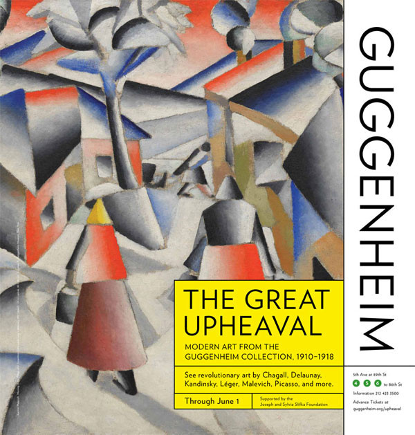 Exhibition poster, copyright Guggenheim Museum 