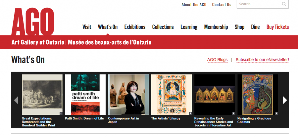 AGO website