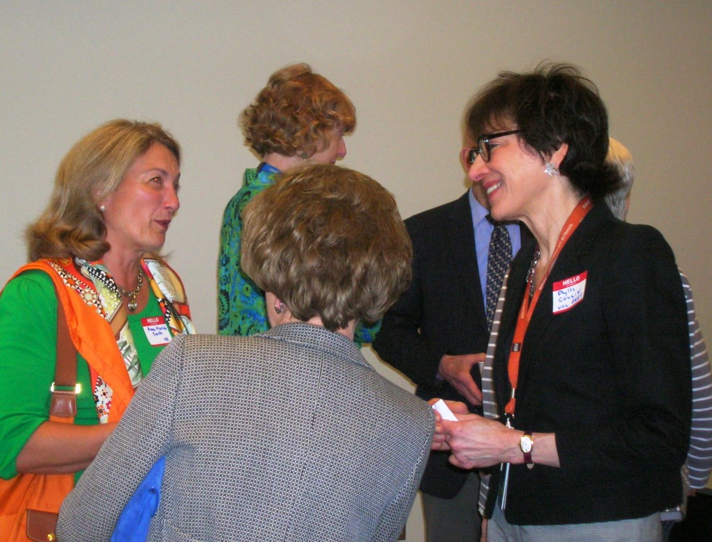 Anne Marie Smith (L) & Phyllis Couzin (R)