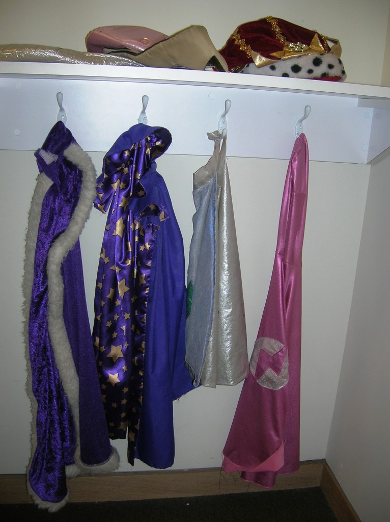 costume cupboard, Hands-On Activity Centre