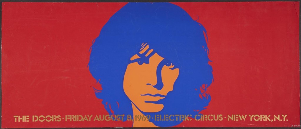 The Doors, 1969 screenprint on paper