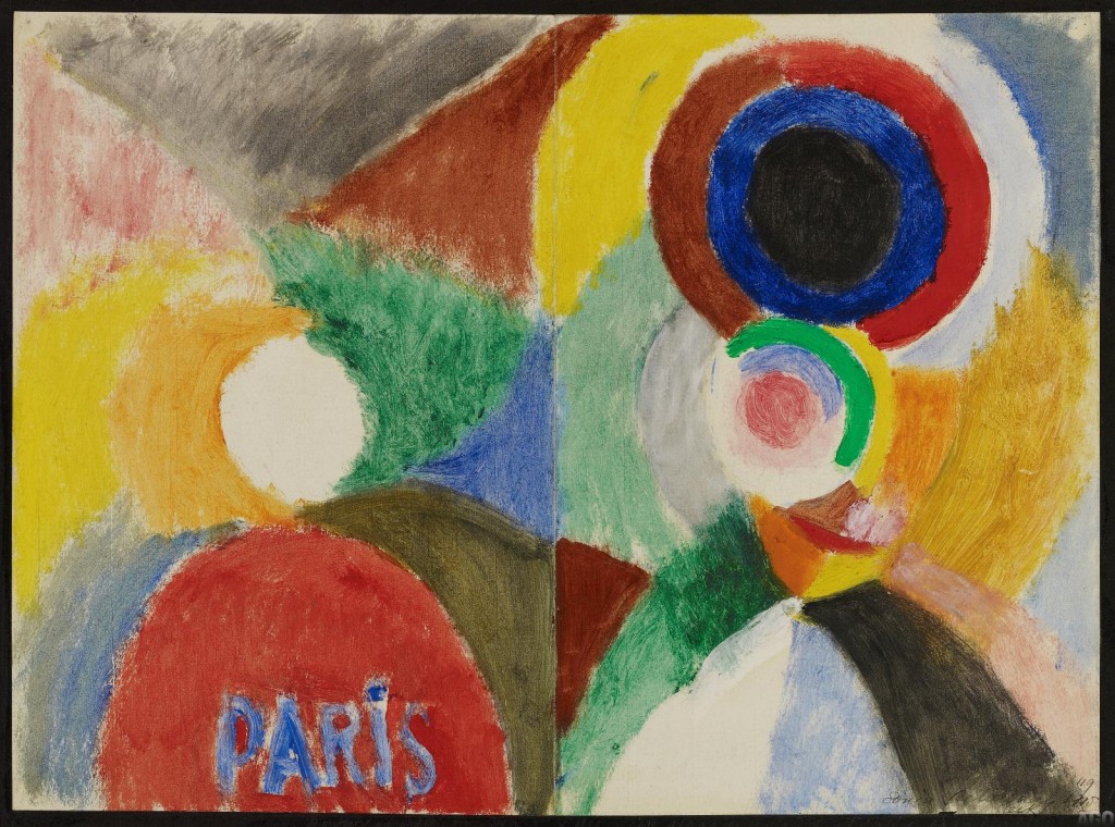 Paris, 1915, artist Sonia Delaunay