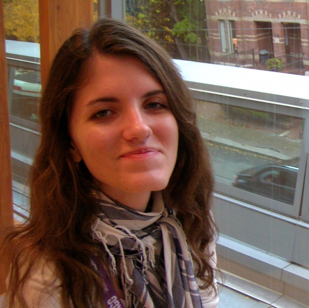 Margaryta Golovchenko, co-winner of the 2014 Margaret Machell Study Grant