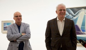 Andrew Hunter and Steve Martin (photo credit: Chisa Hughes)